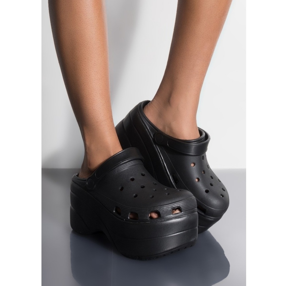 Last Size 9 🖤LA CROXX PLATFORM Clogs Sandal - Picture 8 of 8